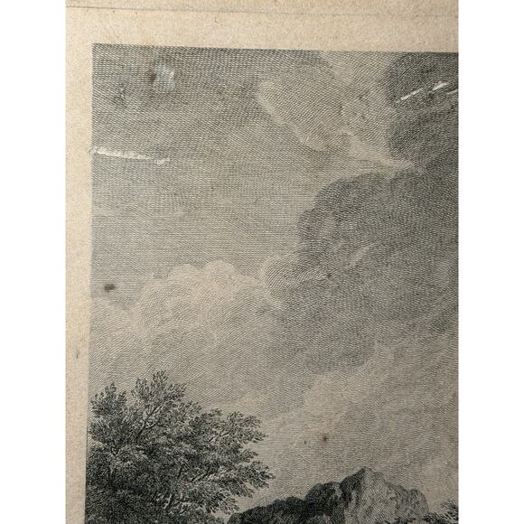 18th C Engraving “L’Approche du Camp” after Dietricy by C. Le Vasseur Paris - Picture 12 of 16